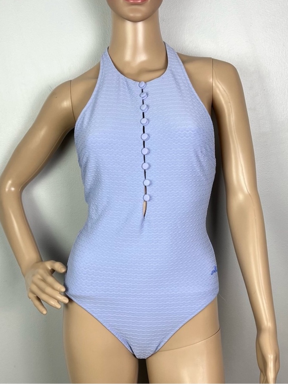MORGAN LANE PURPLE HALTER NECK SWIMSUIT - Picture 2 of 5